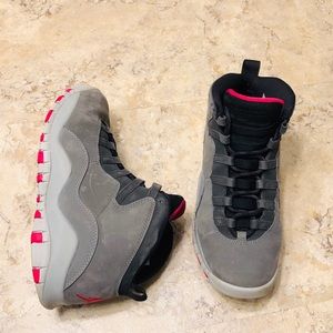 Jordan Retro X Dark Smoke Rush Pink 6.5Y Women 8.5